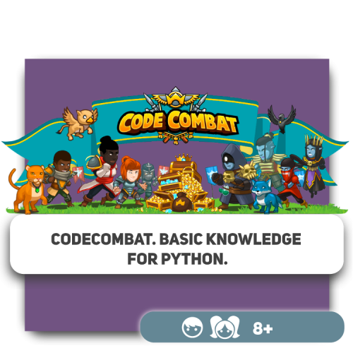 CodeCombat. Basic knowledge for Python.