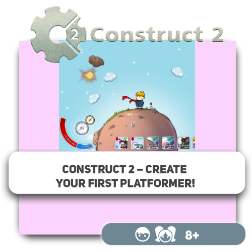 Construct 2 – Create your first platformer!