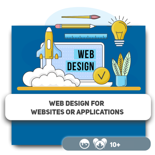 Web-design for websites and apps.