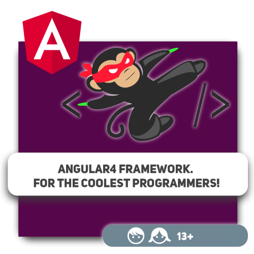 Angular4 Framework. For the coolest programmers!